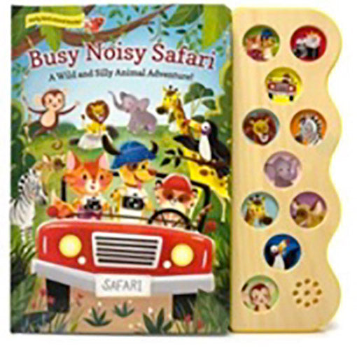 busy noisy safari | book