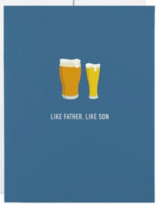 like father like son | card