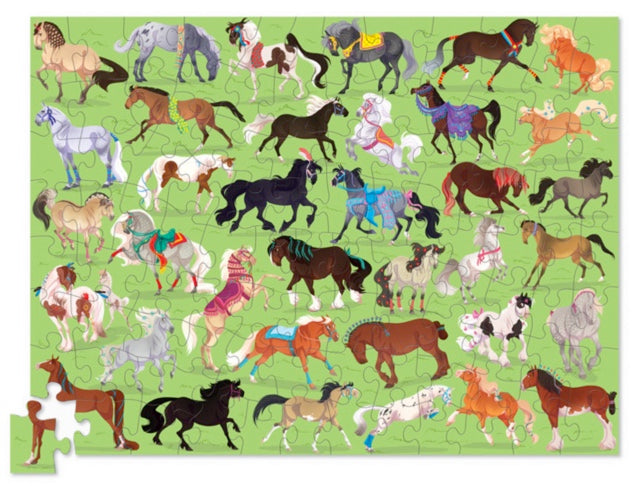 100 pc 36 horses | puzzle