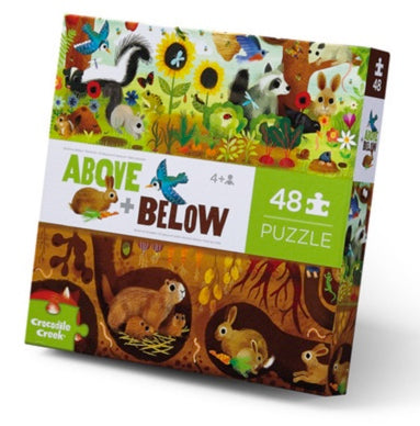 48 pc backyard discovery | above + below puzzle