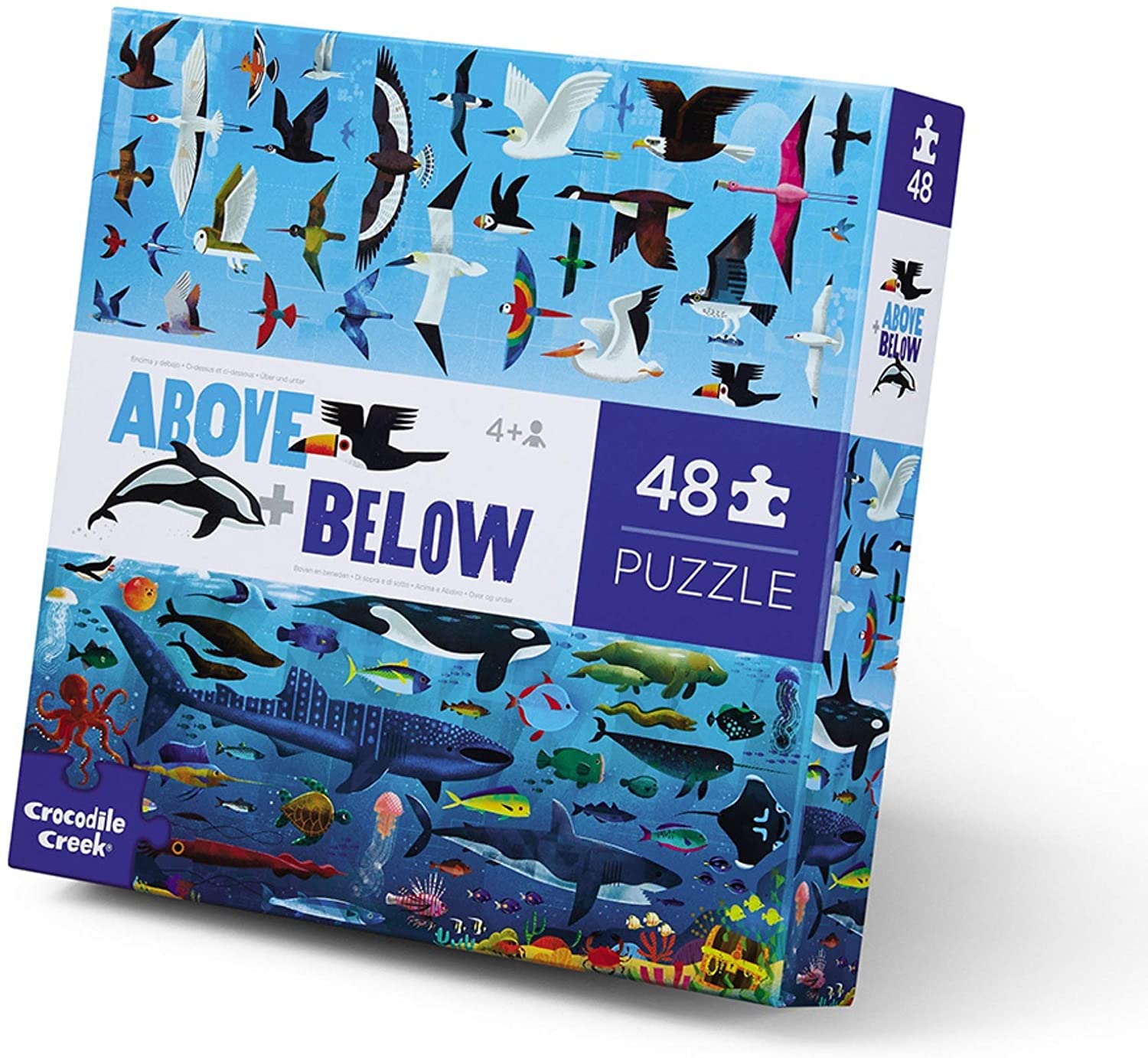 48 pc sea + sky | above + below puzzle