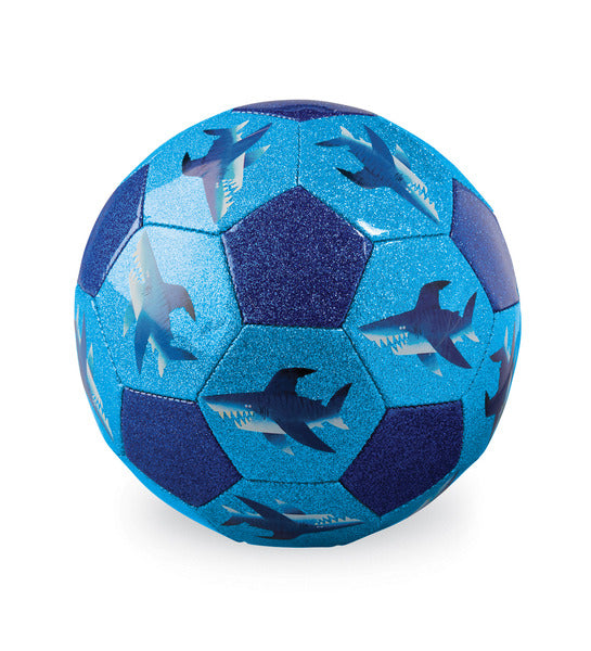 shark city | glitter soccer ball