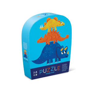 12 pc dino friends | mini puzzle