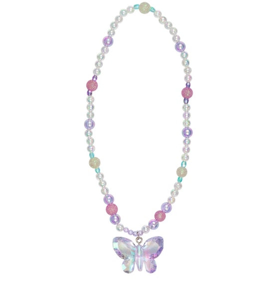 fancy flutter | lavender necklace
