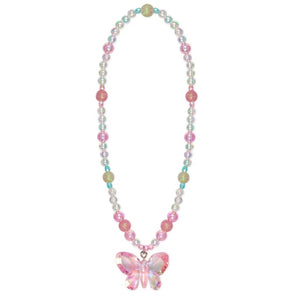 fancy flutter | light pink necklace