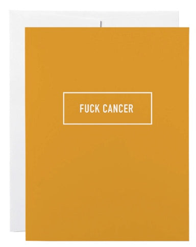 f cancer | sweary card