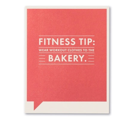 fitness tip | friendship card