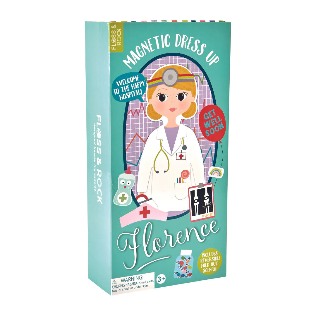 florence | magnetic dress-up doll