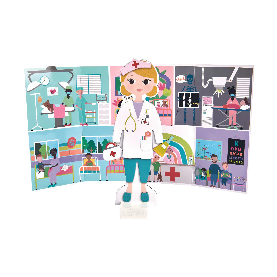 florence | magnetic dress-up doll