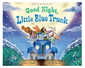 good night, little blue truck | book