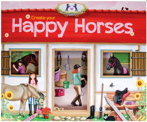 happy horses | activity sticker book