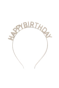 happy birthday | rhinestone headband