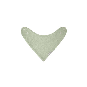 olive + denim fleck | bandana bibs