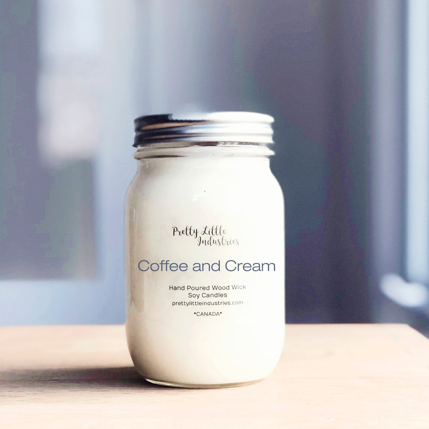 coffee and cream | large candle