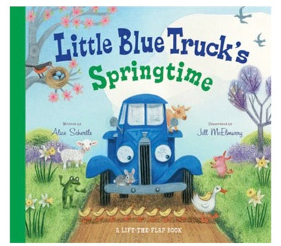 little blue truck's springtime | book
