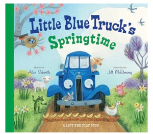 little blue truck's springtime | book