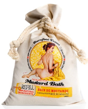 mustard bath bag