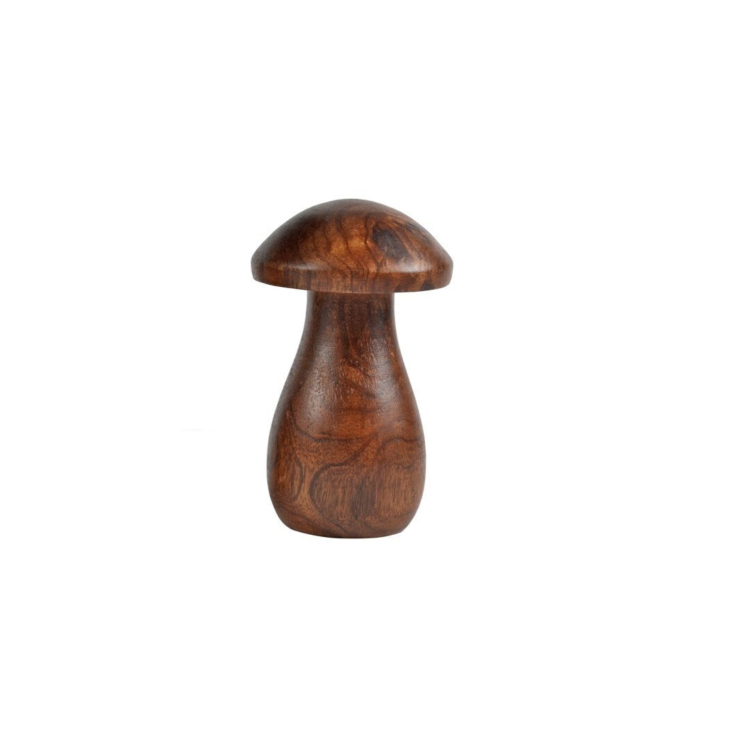 alora | small wooden mushroom