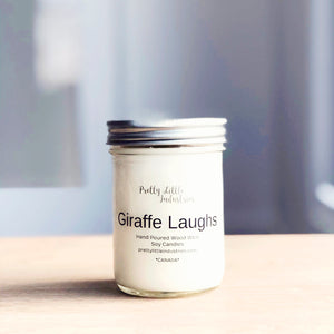 giraffe laughs | candle