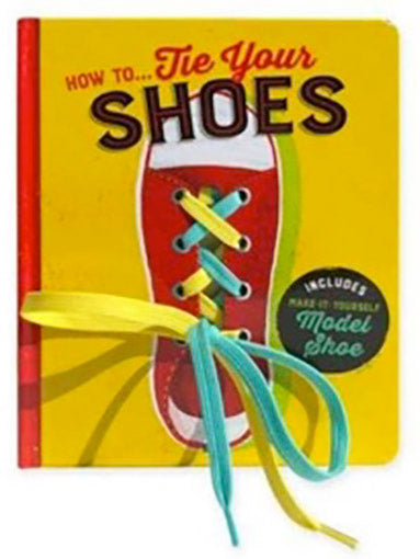 how to...tie your shoes | book