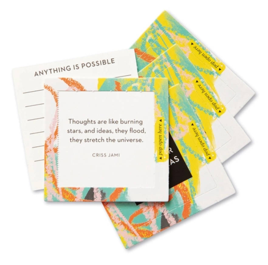 trust your crazy ideas | card set