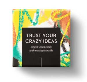 trust your crazy ideas | card set