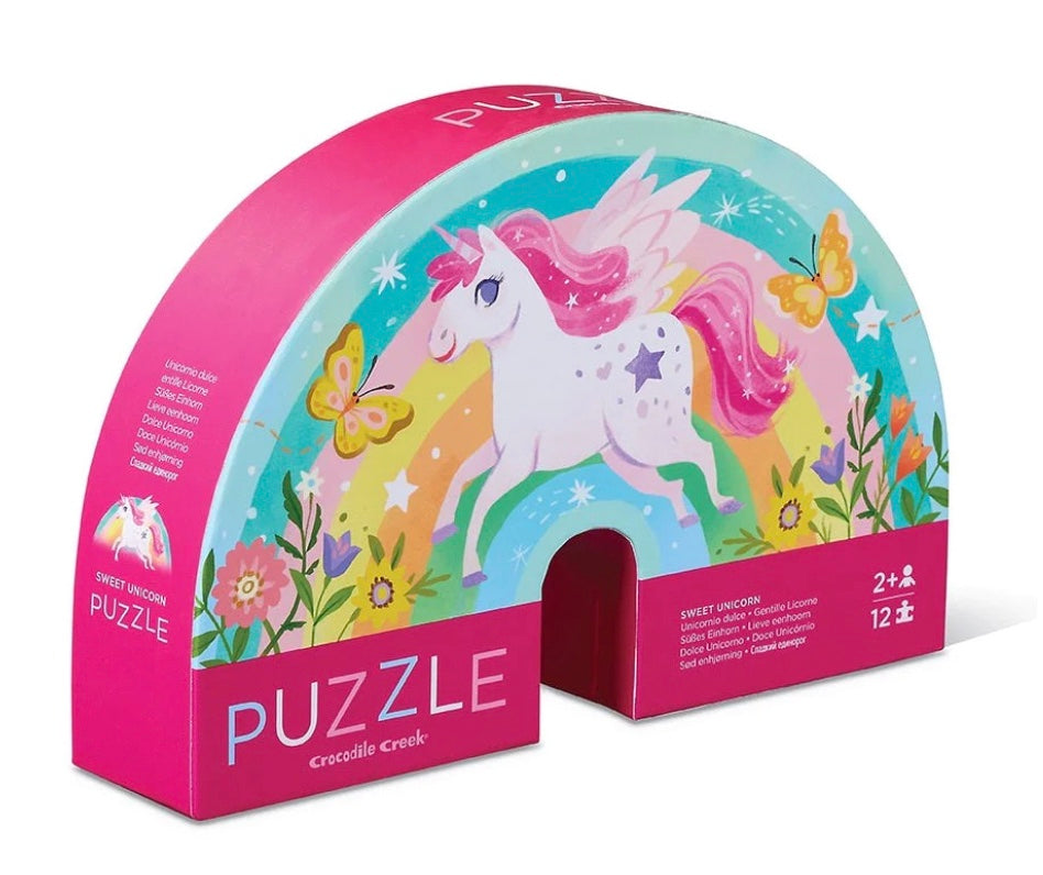 12 pc sweet unicorn | mini puzzle