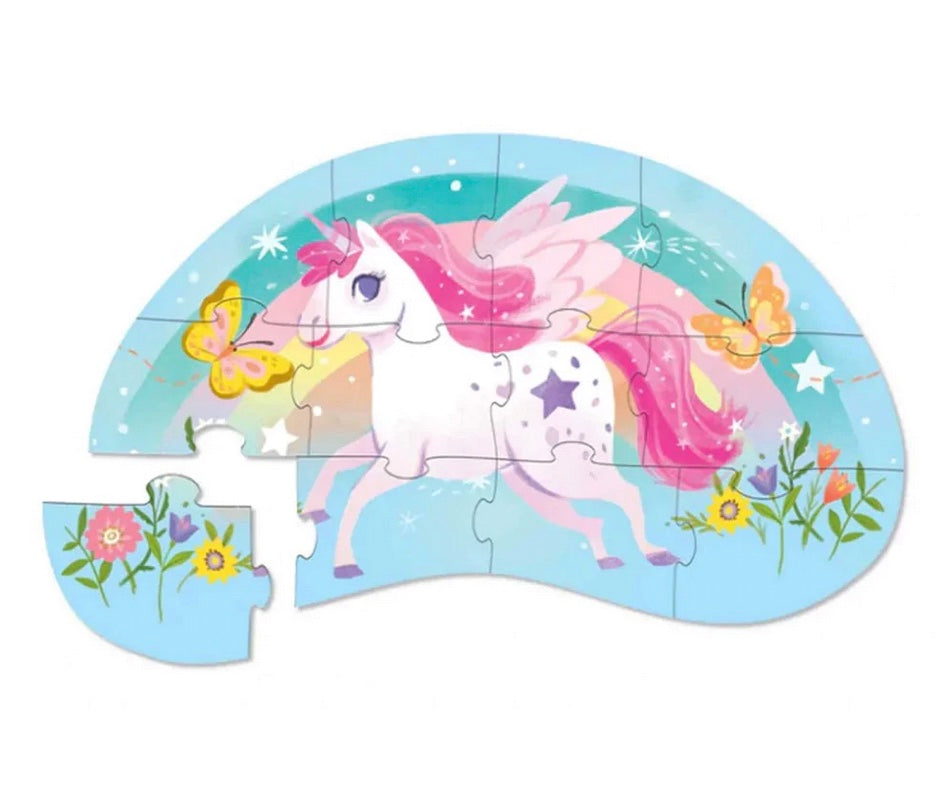 12 pc sweet unicorn | mini puzzle