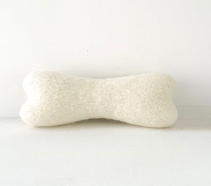 wool cream | dog bone