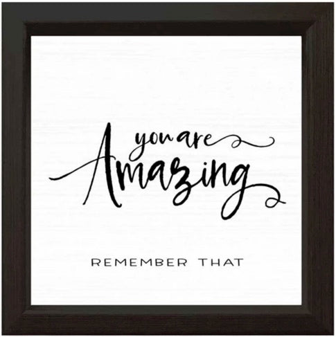 you are amazing